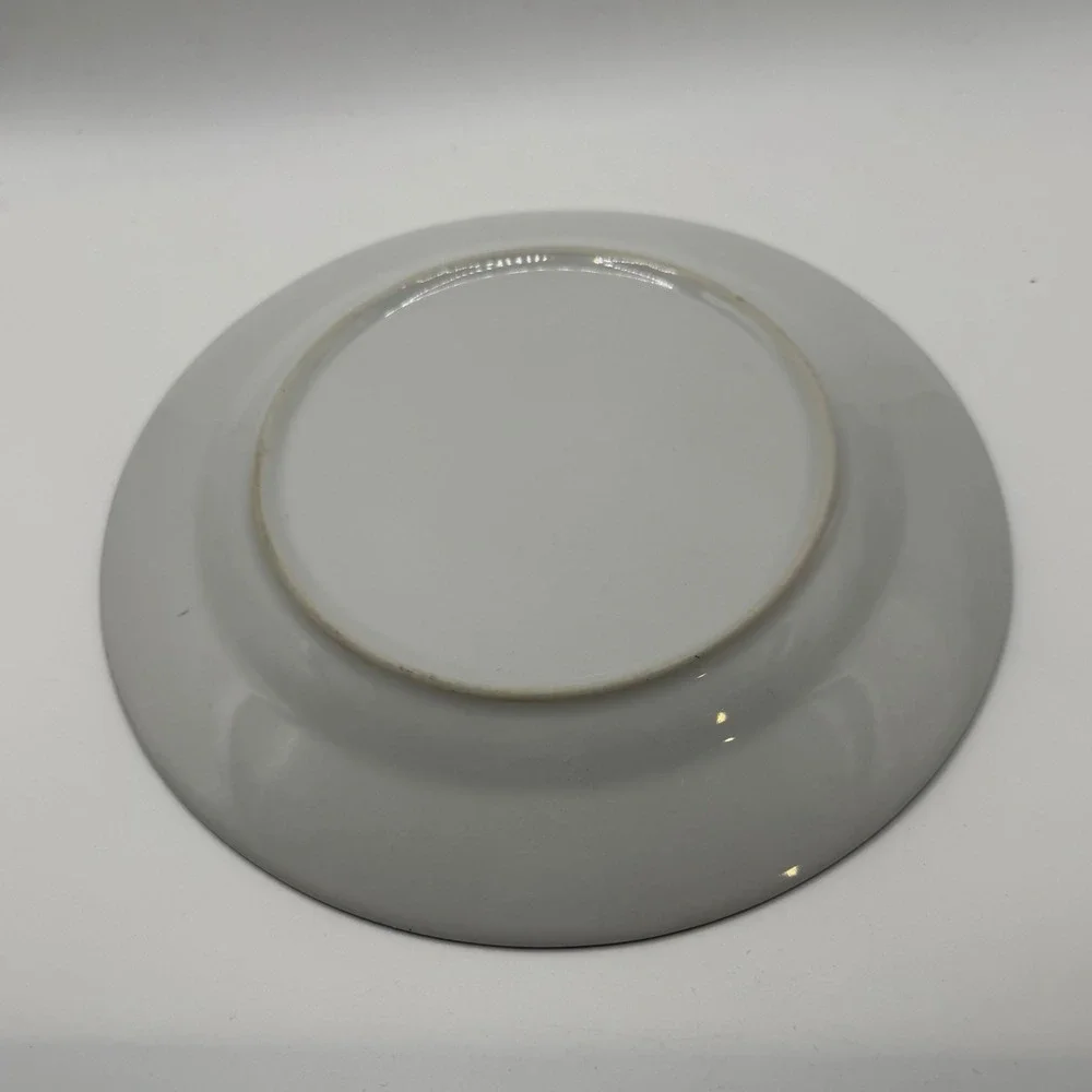 Givenchy Paris Designer Calla Lily‎ Floral Porcelain Plate Cobalt Blue Dish